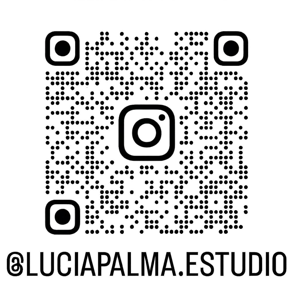 Código QR de Instagram @luciapalma.estudio